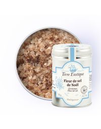 Fleur de sel with holiday spices