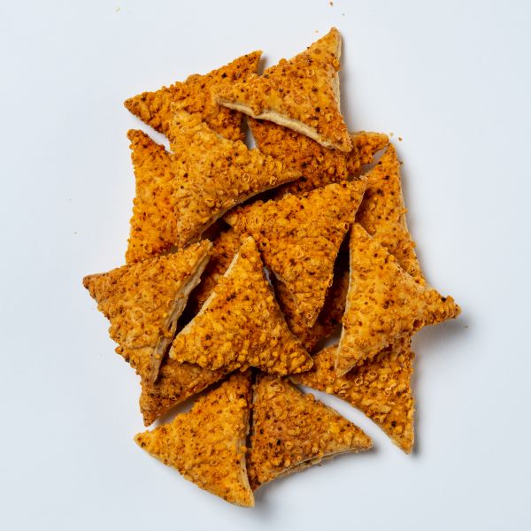 Espelette chili pepper triangles