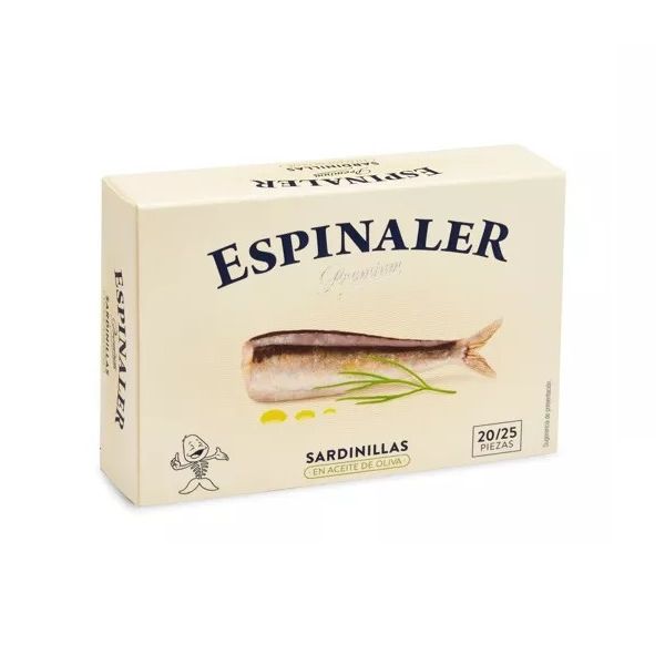 Baby sardines with olive oil, 20-25 pieces, 120 g