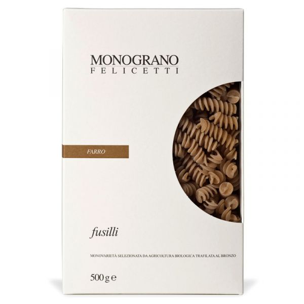 Farro, organic fusilli, 500 g*