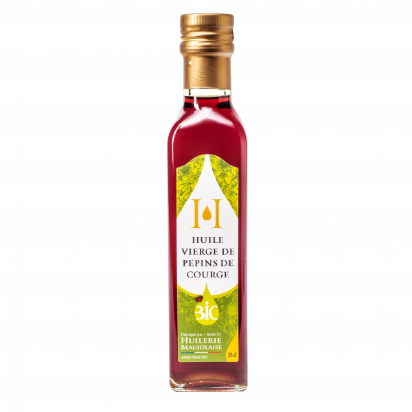 Organic pumpkin seed virgin oil, 25 cl