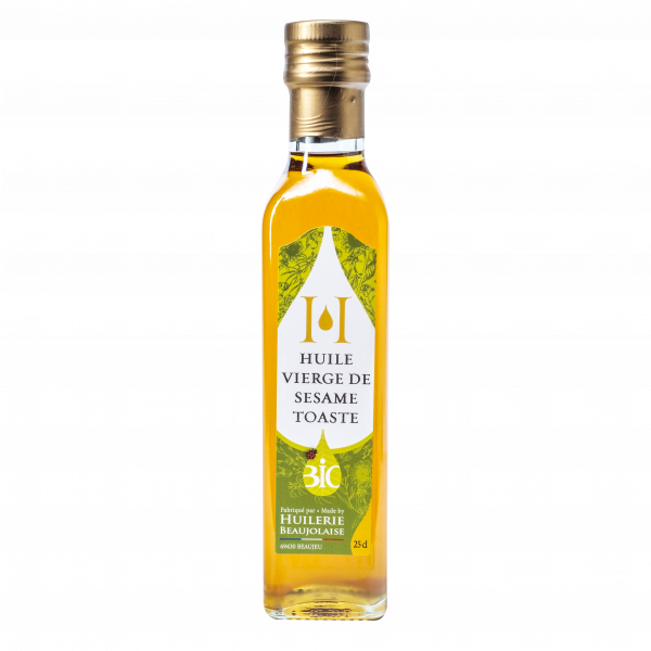 Virgin toasted Sesame Oil, Organic