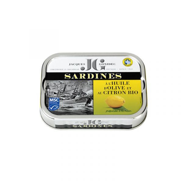 Sardines with lemon and olive oil, 115 g