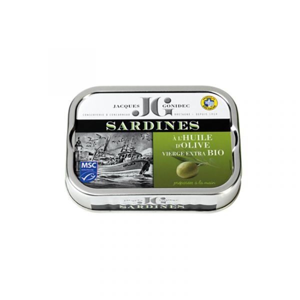 Sardines with olive oil, 115 g