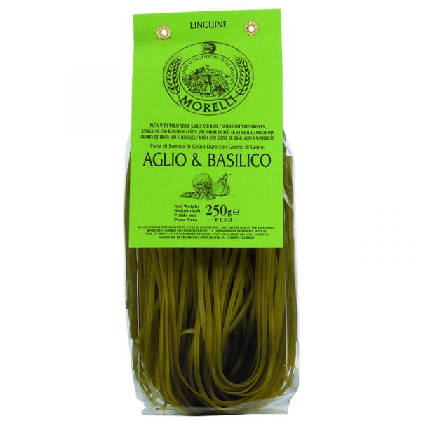 Garlic and basil linguine, 250 g*