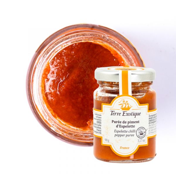 Espelette chilli pepper puree