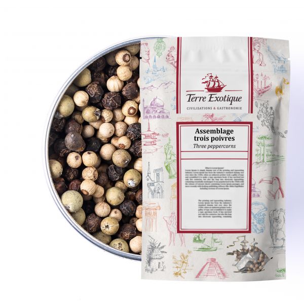 Three peppercorns