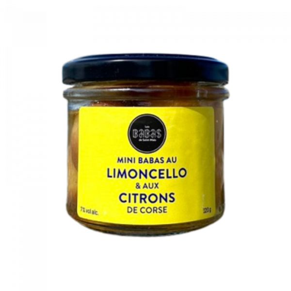 Mini Babas with Limoncello and Corsican Lemons, 120 g