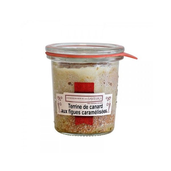 Conserverie des Saveurs, twist off, duck and fig, 100 g